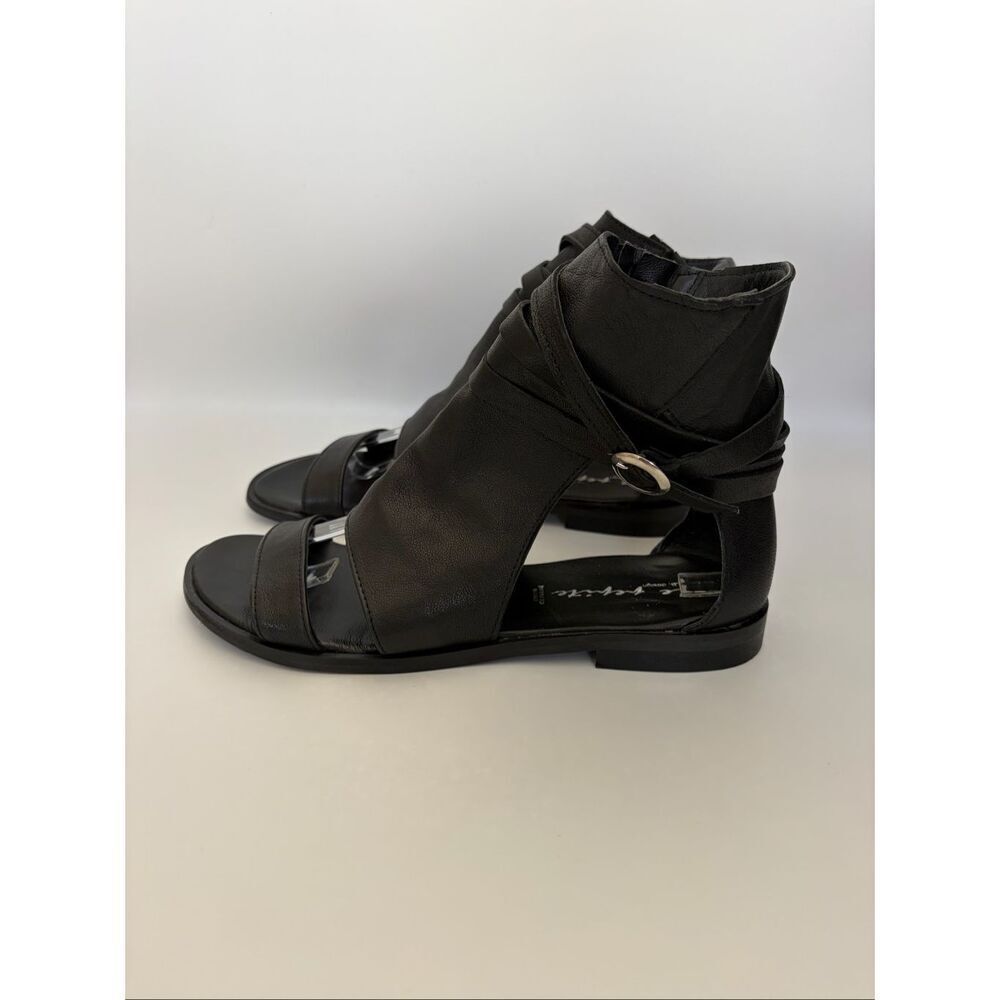 Le Pepite Soft Leather Ankle Sandals in Black – Size 40 (US 9) - Picture 7 of 12